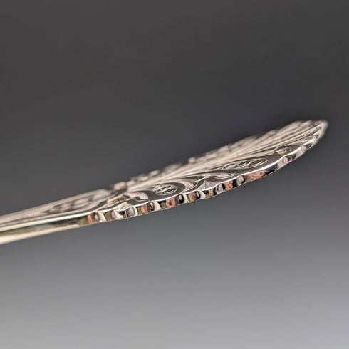 英国アンティーク シルバープレート製 フィッシュサーバーセット ケース入