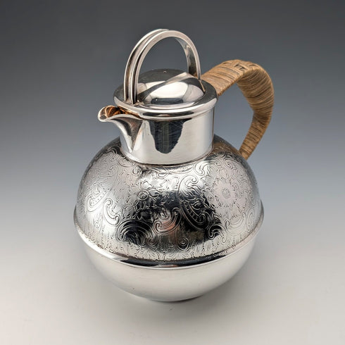 Vintage British silver plate 1.5 pint jersey jug