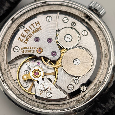 1967年頃 ゼニス 紳士用 機械式腕時計 Cal2531 ステンレスケース 動作良好