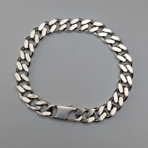 Vintage sterling silver kihei chain bracelet 32g