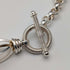 Vintage sterling silver extra thick weave chain necklace 88g