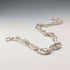 Vintage sterling silver extra thick weave chain necklace 88g