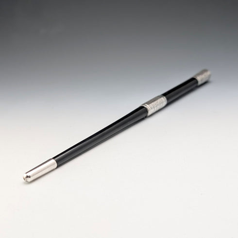 【ご注文品】1935年 英国ヴィンテージ 純銀装飾 指揮棒 コンダクターバトン ケース入り FD