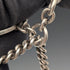 1923 British Antique Sterling Silver Double Albert Chain, 56g, 1 Florin Coin Fob, Britton & Sons