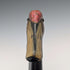 British Vintage Thick Black Shaft Cane with Painted Duckhead Handle, 94cm