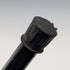 British Vintage Thick Black Shaft Cane with Painted Duckhead Handle, 94cm