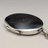 British Vintage Sterling Silver Oval Locket Pendant with Sterling Silver Necklace, 20g Total, JAM