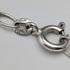 British Vintage Sterling Silver Oval Locket Pendant with Sterling Silver Necklace, 20g Total, JAM