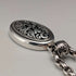 Vintage Pure Silver Openwork Pendant & Thick Pure Silver Azuki Chain Necklace, Total 28g, POM