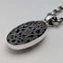 Vintage Pure Silver Openwork Pendant & Thick Pure Silver Azuki Chain Necklace, Total 28g, POM