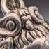 Vintage Sterling Silver Owl Pendant & Sterling Silver Azuki Chain Necklace, Total Weight: 28g (NAJO)