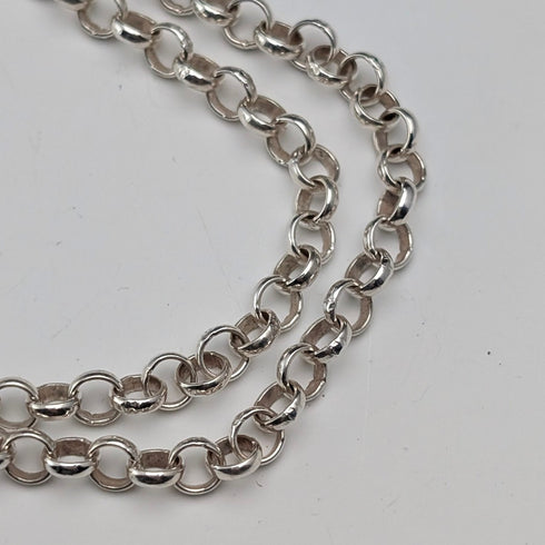 ヴィンテージ ミルフィオリガラス&純銀ペンダント& 純銀アズキチェーンネックレス 計80g