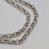 Vintage Millefiori Glass & Sterling Silver Pendant & Sterling Silver Azuki Chain Necklace, Total 80g