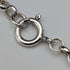 Vintage Millefiori Glass & Sterling Silver Pendant & Sterling Silver Azuki Chain Necklace, Total 80g