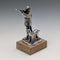 1979 British Vintage Sterling Silver Hunter Miniature Figurine, 72g, Ammonite Ltd