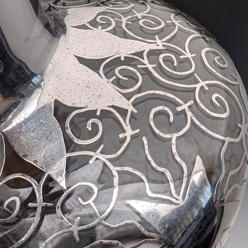 1950年代法國復古銀覆層玻璃滗水器,聖格拉爾