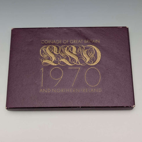 1970年 英国 貨幣制度10進法化前 硬貨コイン8枚セット Royal Mint