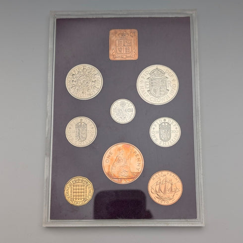 1970 UK Pre-Decimal Coins, Set of 8, Royal Mint