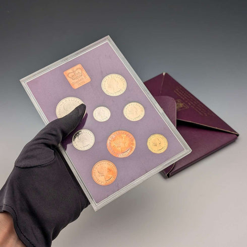 1970年 英国 貨幣制度10進法化前 硬貨コイン8枚セット Royal Mint
