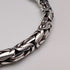 Vintage Sterling Silver Byzantine Chain Necklace, 46cm, 98g