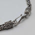 Vintage Sterling Silver Byzantine Chain Necklace, 46cm, 98g