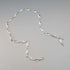 Vintage Sterling Silver Fancy Link Chain Necklace, 42cm, 23g, FOSSIL