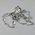Vintage Sterling Silver Fancy Link Chain Necklace, 42cm, 23g, FOSSIL