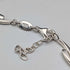 Vintage Sterling Silver Fancy Link Chain Necklace, 42cm, 23g, FOSSIL