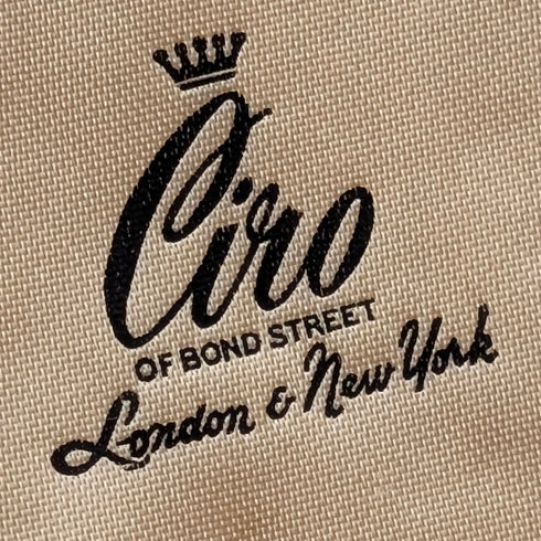 英国ヴィンテージ パールネックレス 70cm 9ctゴールド留め具 ケース付 Ciro