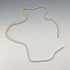 British Vintage Pearl Necklace, 70cm, 9ct Gold Clasp, with Case, Ciro
