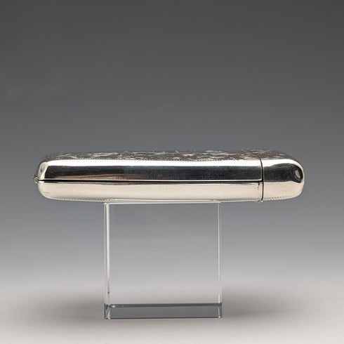 1902 年英國古董純銀煙盒,75 克,IJ Evens & Co.