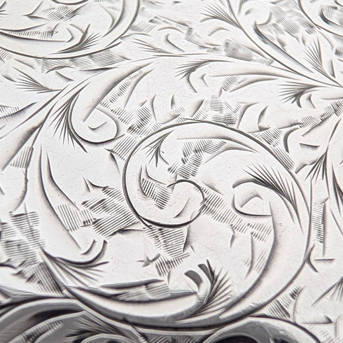 1902 年英國古董純銀煙盒,75 克,IJ Evens & Co.