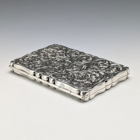 1898 年英國古董純銀煙盒,69 克,威廉尼爾