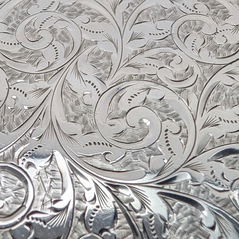 1898 年英國古董純銀煙盒,69 克,威廉尼爾