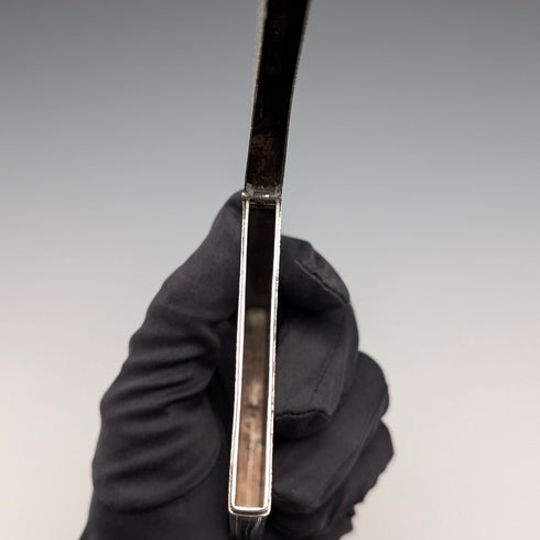 1839 年英國古董扭紋純銀卡片盒,83 克,Joseph Willmore