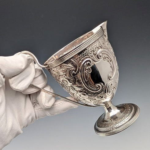 1792年 英国アンティーク 純銀製クリームジャグ 170g Robert Hennell I