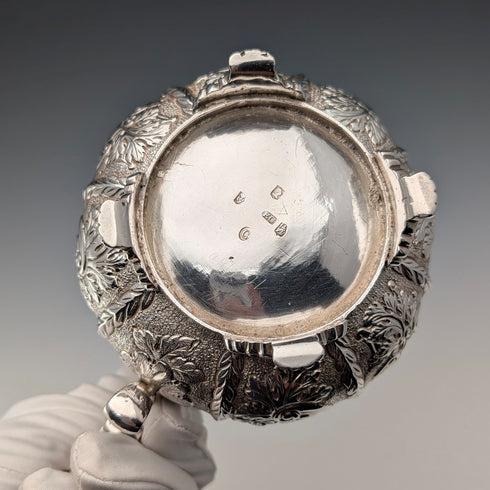 1832年 英国アンティーク アイルランド 純銀製ジャグ 314g EDWARD CROFTON