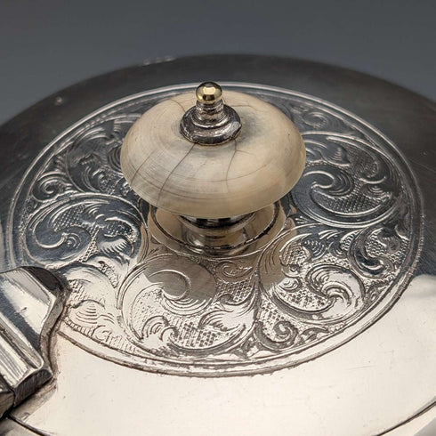 1905年頃 英国アンティーク シルバープレート製ティーポット John Henry Potter