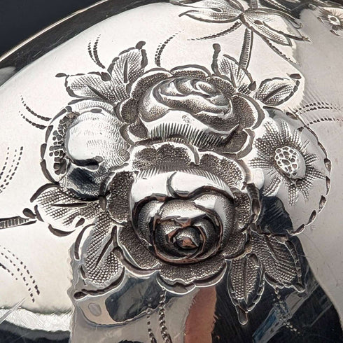 1900年頃 英国アンティーク シルバープレート製 ティーケトルセット W.W. Harrison&Co