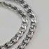 Vintage sterling silver mother-of-pearl drop pendant with necklace