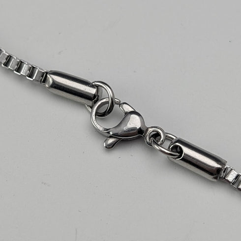 復古純銀底座,五色珍珠母貝花形吊墜搭配項鍊