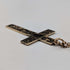 Antique 9ct gold cross pendant with 9ct gold necklace chain