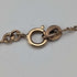 Antique 9ct gold cross pendant with 9ct gold necklace chain