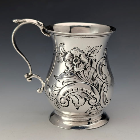 1898 年英國古董純銀小馬克杯,67 克,James Deakin & Sons