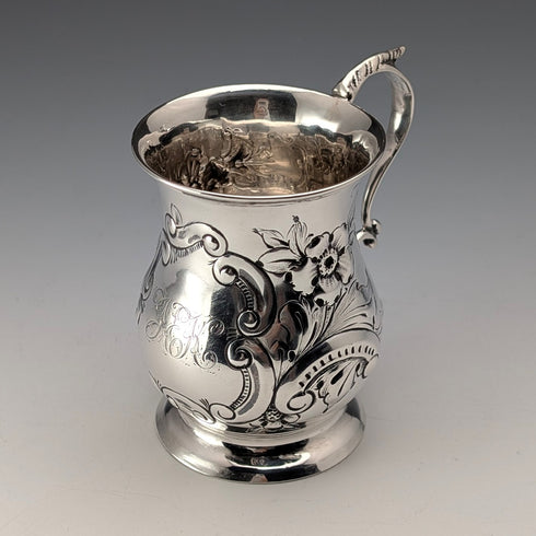 1898 年英國古董純銀小馬克杯,67 克,James Deakin & Sons