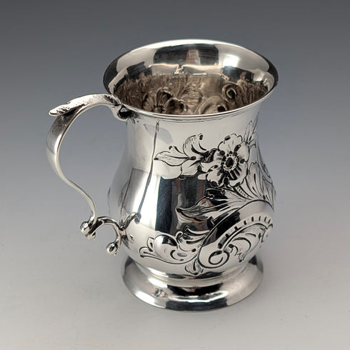 1898 年英國古董純銀小馬克杯,67 克,James Deakin & Sons