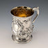 1765 年喬治亞風格花卉純銀馬克杯,201 克,Walter Brind