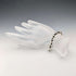 Vintage Sterling Silver Large Beaded Bracelet, 15g
