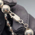 Vintage Sterling Silver Large Beaded Bracelet, 15g