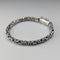 Vintage Sterling Silver Byzantine Chain Bracelet, 32g, TJC